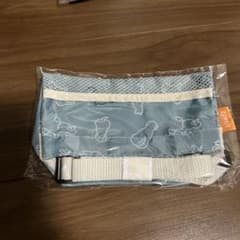 zoetis お散歩用ポーチ 青のサムネイル