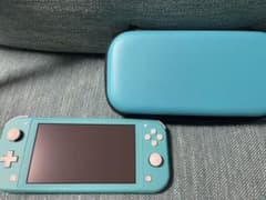 Nintendo Switch LITE ターコイズ ケース付きのサムネイル