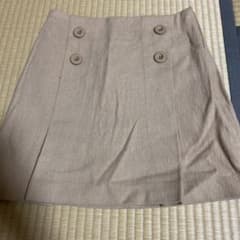 ベージュ ミニスカート タイトスカートのサムネイル
