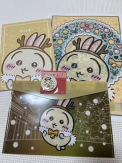 ちいかわセブンイレブン 缶ミラー　クリアファイル　ノート うさぎのサムネイル