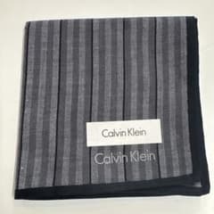 未使用/Calvin Klein 綿100% ハンカチ