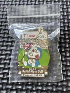 テレビ朝日 ドラえもん ピンバッジ 2000年 全英 女子オープン - メルカリ