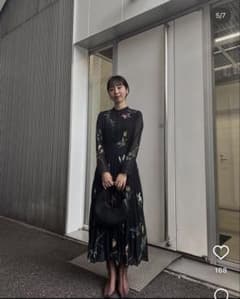 Ameri vintege SOFIA PLEATS DRESSのサムネイル
