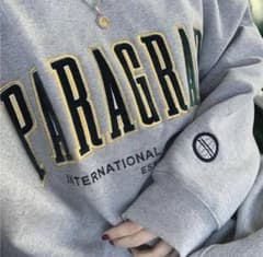 paragraph パラグラフ コムドットゆうた なえなの スウェット