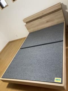 ドリームベッド ウレルディ2760 ダブル 棚付き LED照明 コンセント