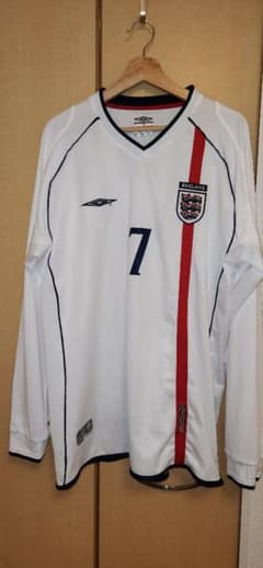 ロ*ク様 UMBRO England BECKHAM 7 ユニフォーム 2XL - メルカリ