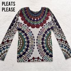 極美品✨PLEATS PLEASE イッセイミヤケ カットソー グラフィック