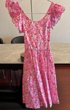 もちち様専用⭐︎LIBERTY FABRIC 花柄 ノースリーブワンピース12Aのサムネイル