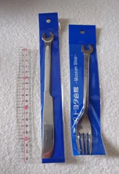 トヨタ会館　ステンレス製ナイフとフォークセット　日本製のサムネイル