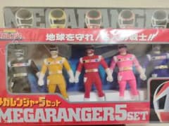 バンダイ BANDAI 当時物 電磁戦隊メガレンジャー5セット ソフビ絶版 バンダイ BANDAI 当時物 電磁戦隊メガレンジャー5セット ソフビ絶版