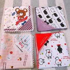 ランチョンマット セット 新品3枚+中古1枚 給食ナプキンのサムネイル