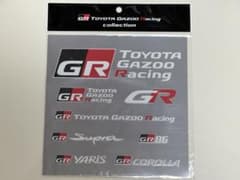 TOYOTA GAZOO Racing 転写ステッカー TGRロゴセットのサムネイル