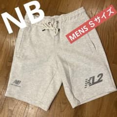 New Balance ハーフパンツ メンズ ホワイト Ｓサイズ 杢グレーのサムネイル