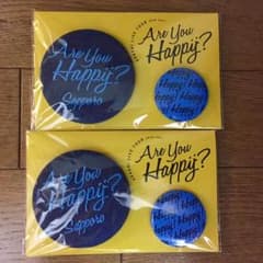 嵐 Are you happy? グッズ バッジセット 札幌のサムネイル