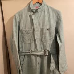 50s〜60s unitog グリーンヒッコリー オールインワン つなぎのサムネイル