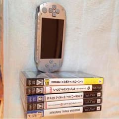PSP＆ソフト五本セットのサムネイル