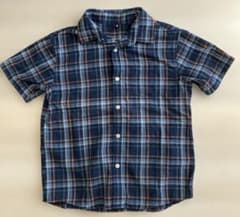 UNIQLO ユニクロ チェックシャツ 140cmのサムネイル