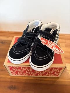 VANS SK8-Mid Reissue V ブラック/チェッカー 10.0のサムネイル