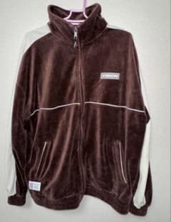 N*様 VISION STREET WEAR ベロア生地 トラックジャケット 袖のサムネイル