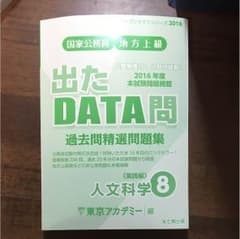 公務員 東京アカデミー DATA問 4冊 2018のサムネイル