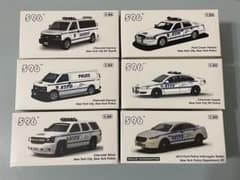 1/64 596モデル NYPD 6台セット ニューヨーク市警ミニカー - メルカリ