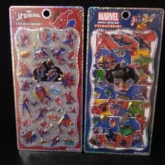 MARVEL Spider-Man Avengers Petit Drop Stickers (2 types)