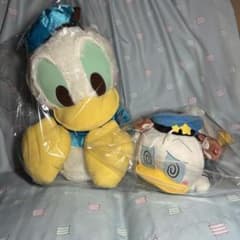 【ドナルドダック】赤いほっぺ スーパーラージぬいぐるみ &トリプルぬいぐるみ