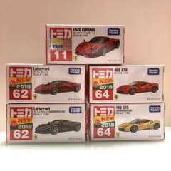 トミカ　フェラーリ　5台セット　1/62 トミカ フェラーリ 5台セット 1/62 【公式通販】 ミニカー