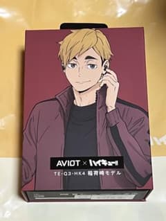 AVIOT✖️ハイキュー‼︎ 稲荷崎モデル AVIOT】AVIOT ×アニメ「ハイキュー!!」コラボ完全ワイヤレスイヤホンが