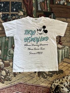 希少/80s】東京ディズニーランド Tシャツ ミッキーマウス シングル 