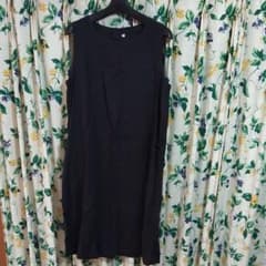 無印良品　ロングワンピース　リネンのサムネイル