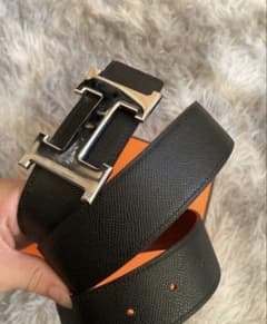 ジ*グ様 HERMES Hバックル リバーシブルベルト 90 サイズ調節可能 ジ*グ様 HERMES Hバックル リバーシブルベルト 90 サイズ調節可能