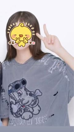 ガルフィー　ダメージ加工 グラフィックTシャツのサムネイル