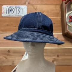 YMCL KY USNAVY風 デニムハット 雰囲気◎