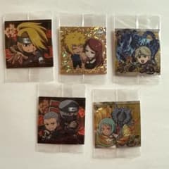 NARUTO ナルト シール 5種セットのサムネイル