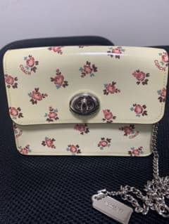 【美品】コーチ　ショルダーバッグ　花柄のサムネイル