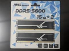 LINKS Memory DDR5-5600 32GB(16GB x 2)美品 - メルカリ