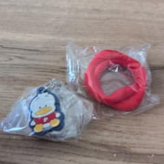 サンリオキャラクターズ シリコンモバイルリング あひるのペックルのサムネイル