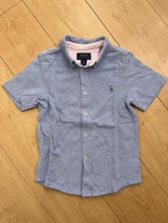 C*）様 Polo Ralph Lauren 半袖シャツ 4号 水色のサムネイル