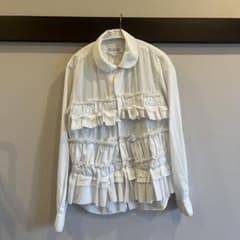 RT-195987様専用 COMME des GARÇONS フリルシャツ - メルカリ