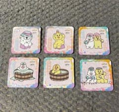 んぽちゃむ 極楽湯 コラボコースターのサムネイル