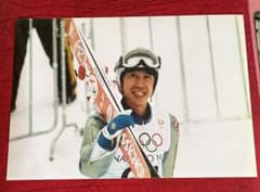 長野五輪スキージャンプ団体金メダリスト原田選手写真のサムネイル
