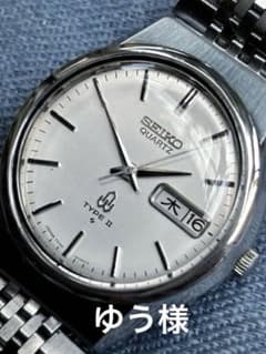 SEIKO TYPE-Ⅱクォーツ 1977年 昭和レトロ - メルカリ
