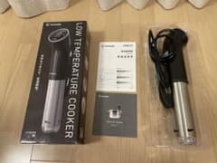 アイリスオーヤマ LTC-01 低温調理器 ブラックのサムネイル