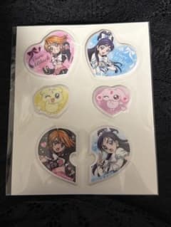 ふたりはプリキュア×AMPHI ぷっくりフレークシール 6枚セットのサムネイル