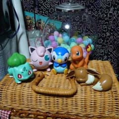 バンダイポケモンプラモコレクション クイック完成品 ポッチャマ、ヒトカゲ