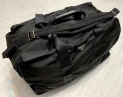 【a-co.co様専用】プラダ　ボストン2wayバッグ ナイロン　黒のサムネイル