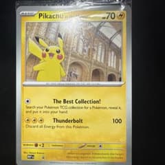 ピカチュウ　ロンドン自然史博物館プロモカード ロンドン自然史博物館ピカチュウ プロモカード 検品済み - メルカリ