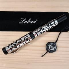Laban 万年筆 透かし彫りデザイン スターリングシルバー Laban 万年筆 透かし彫りデザイン スターリングシルバー - メルカリ