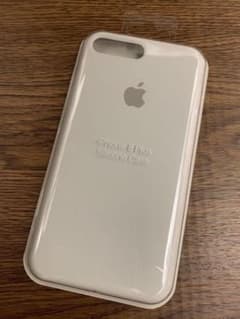 純正　iPhone 8plus  ホワイト　シリコンケースのサムネイル